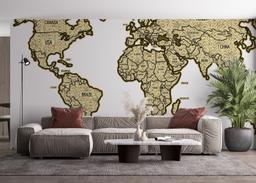 Map Vintage Engraved mockup 4