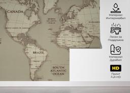 Grey Old Map mockup 5