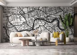 Grey Map London mockup 6