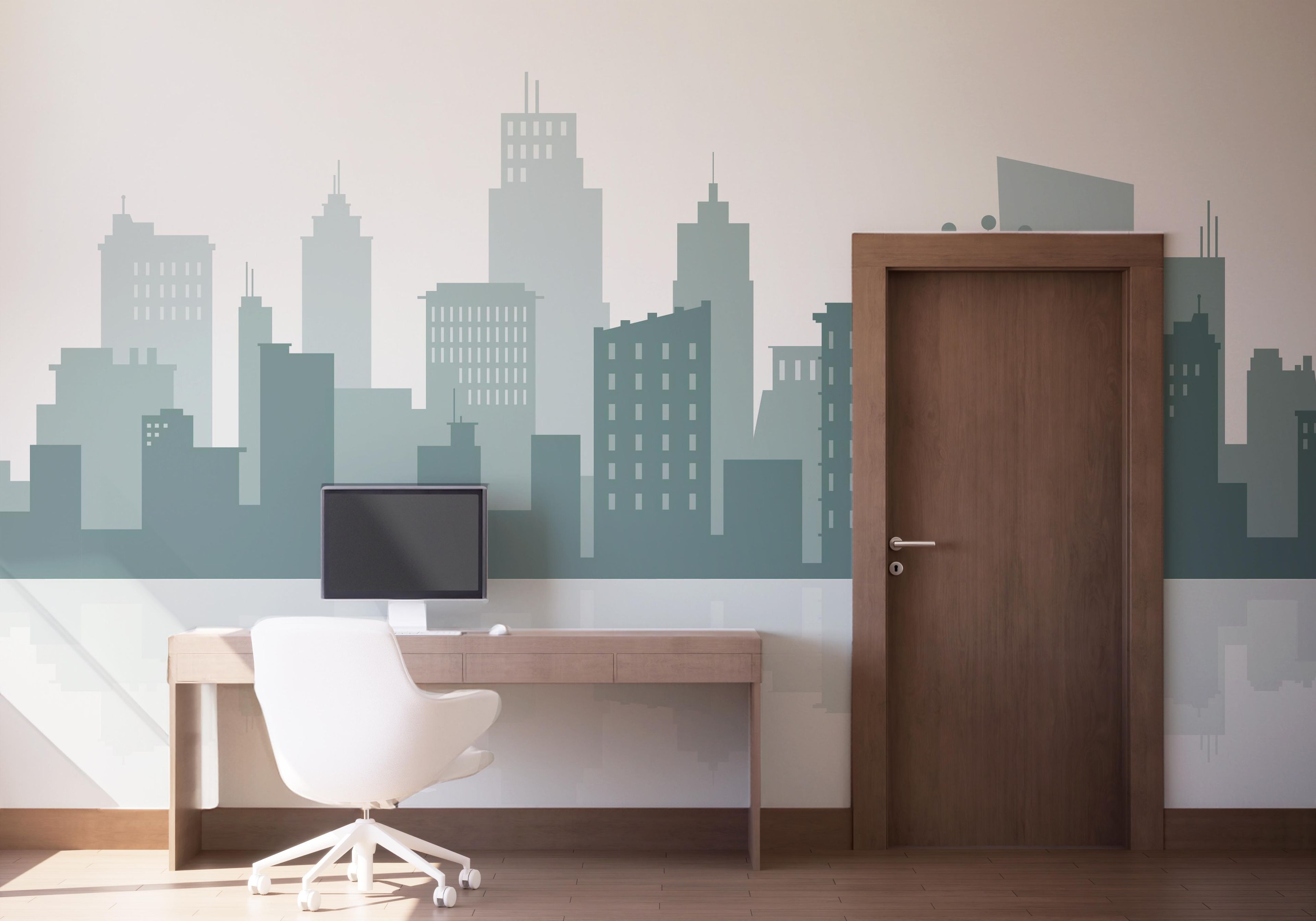 Blue Color Nyc mockup 1