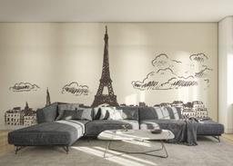 Eiffel Tower Sketch mockup 0