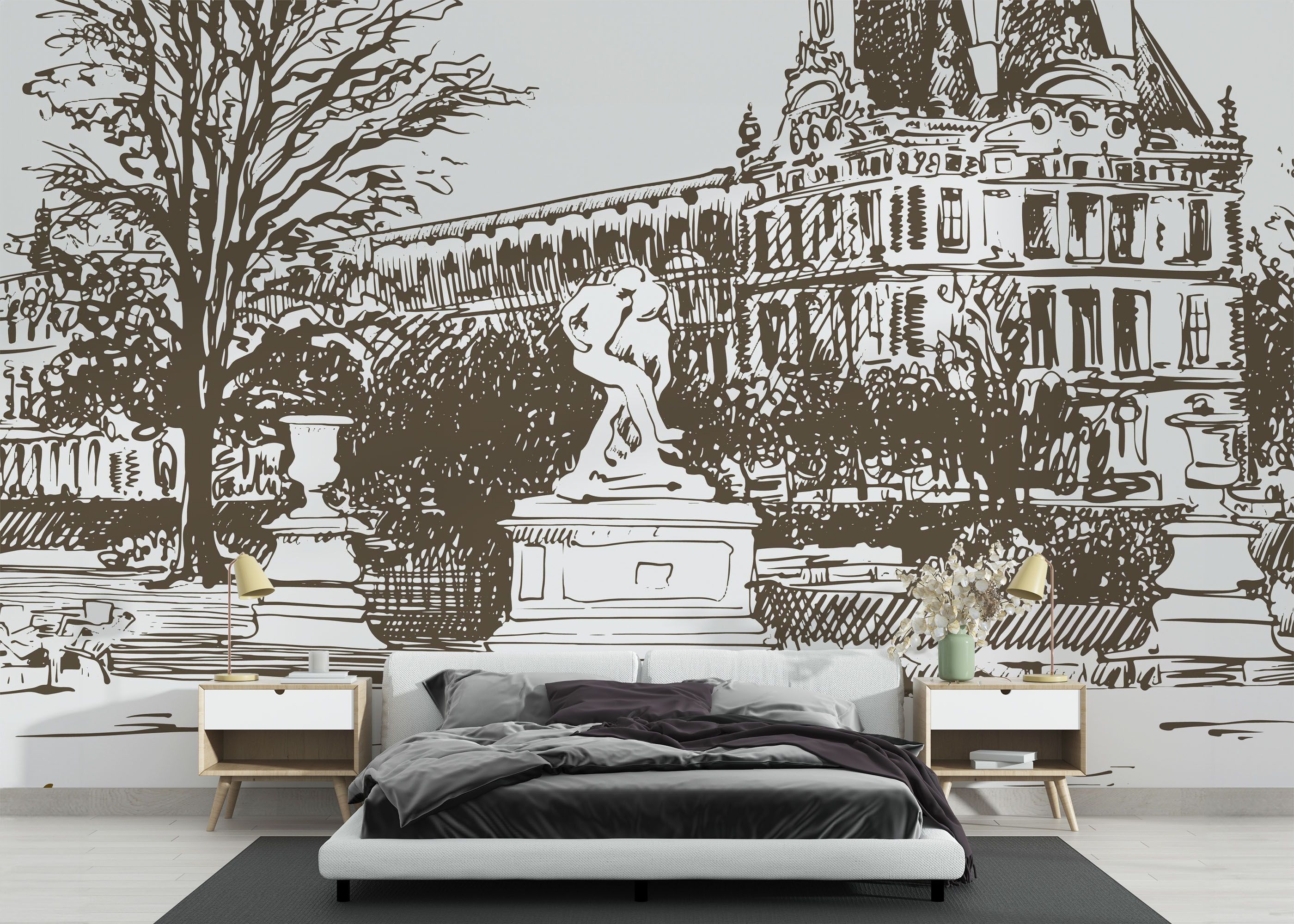 Brown Sketch Paris mockup 3