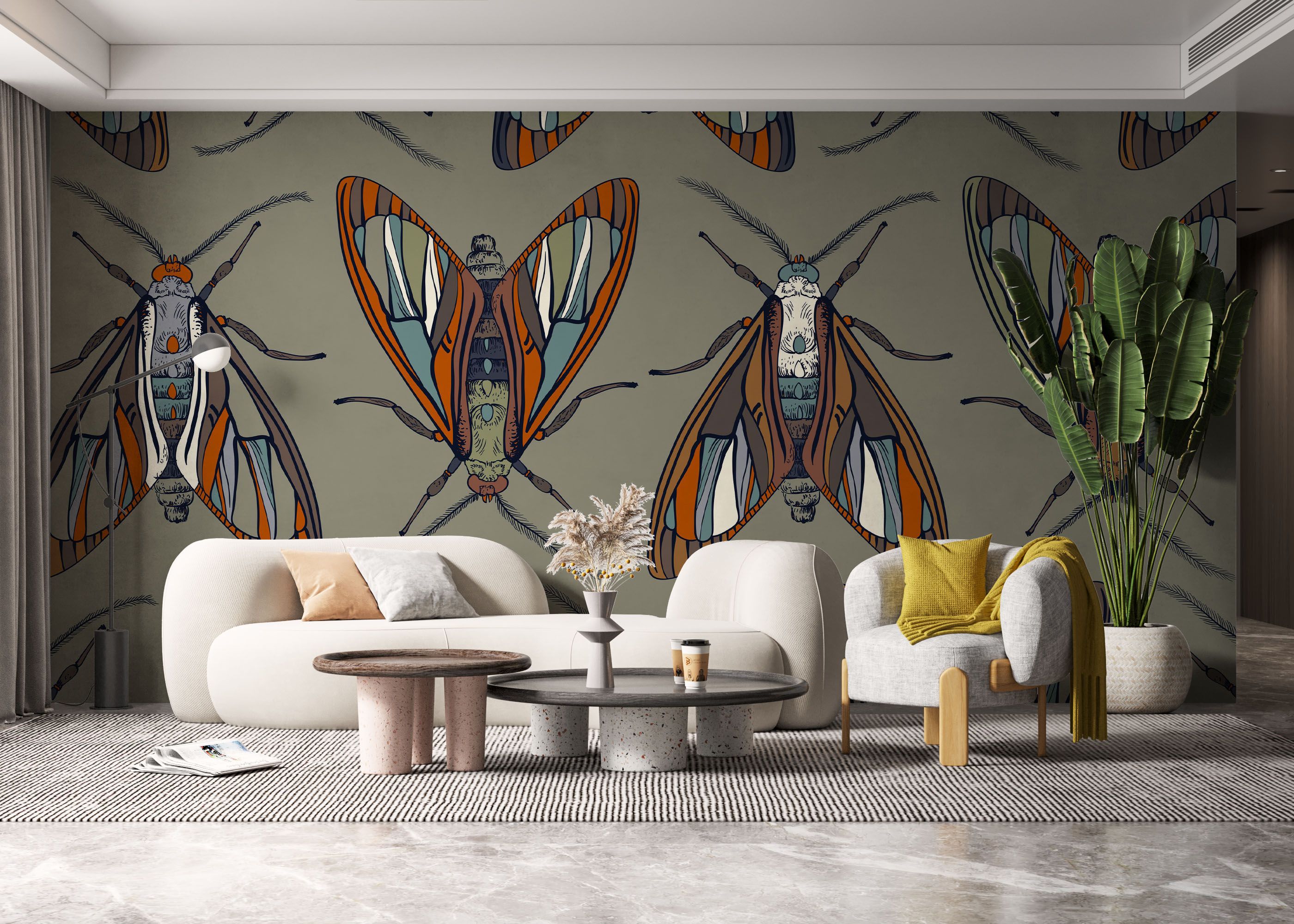 Brown Insect mockup 6