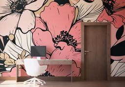 Close Pink Flower mockup 1