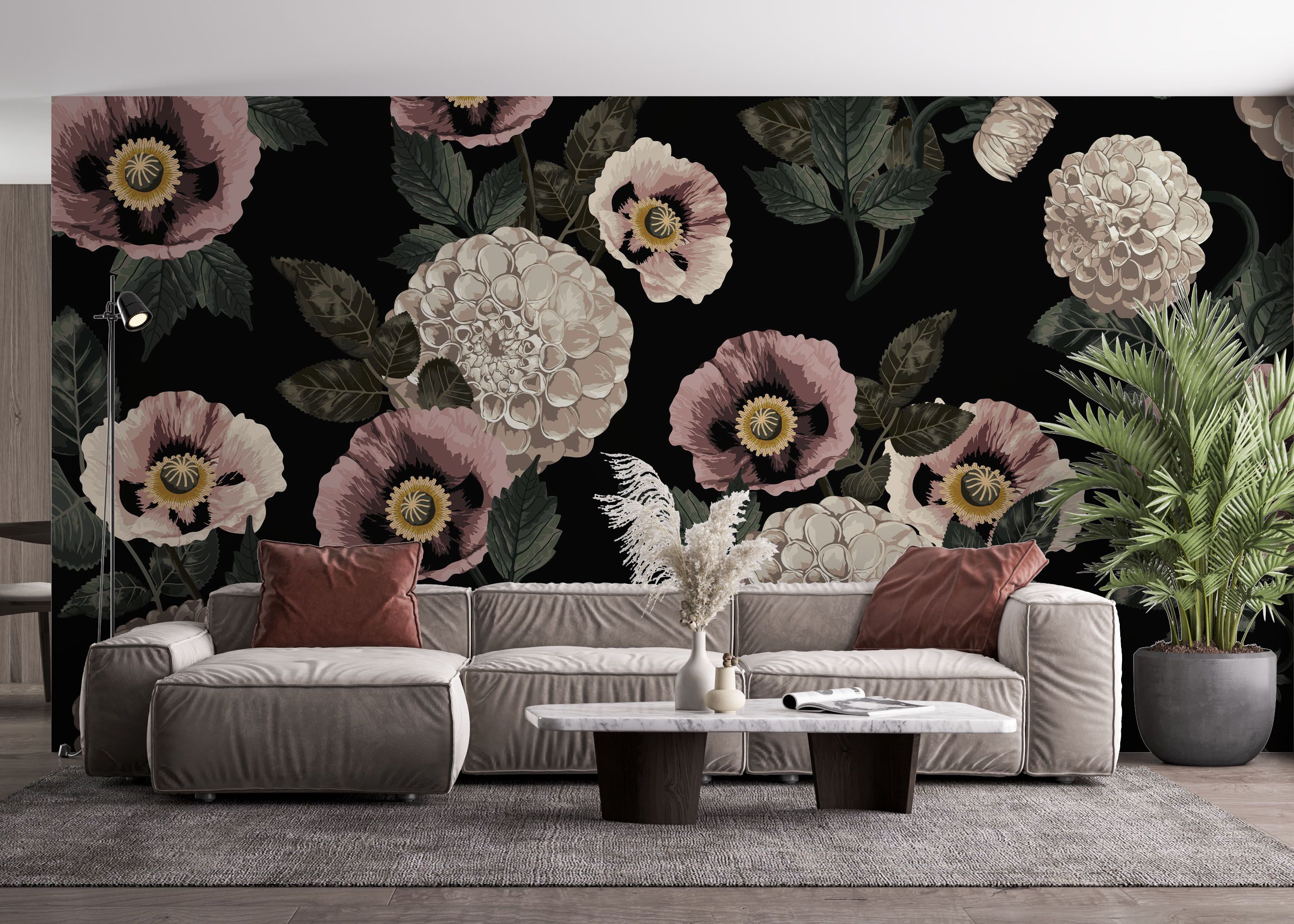 Black Pink Poppy mockup 4