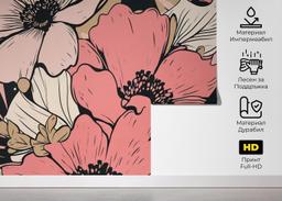 Close Pink Flower mockup 5