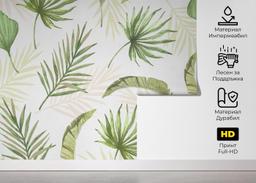 Floating Green Leaves mockup 5