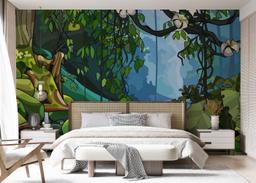 Cartoon Jungle Art mockup 7