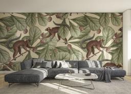 Jungle Lemur Art mockup 0