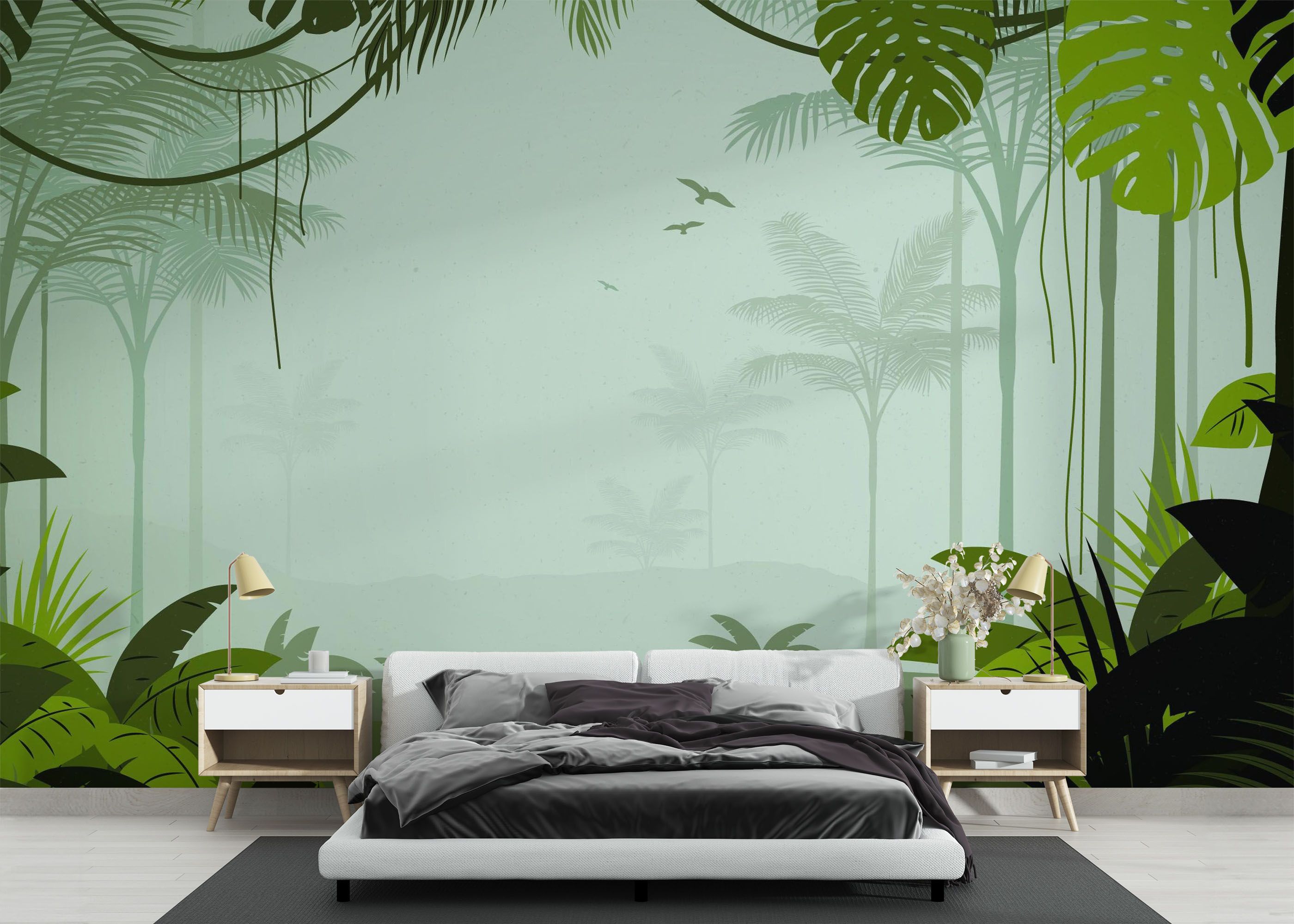 Foggy View Jungle mockup 3