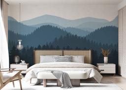 Blue Forest Cartoon mockup 7