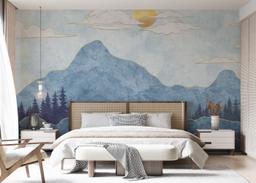 Blue Landscape mockup 7