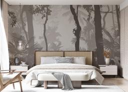 Brown Foggy Forest mockup 7