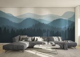 Blue Forest Cartoon mockup 0