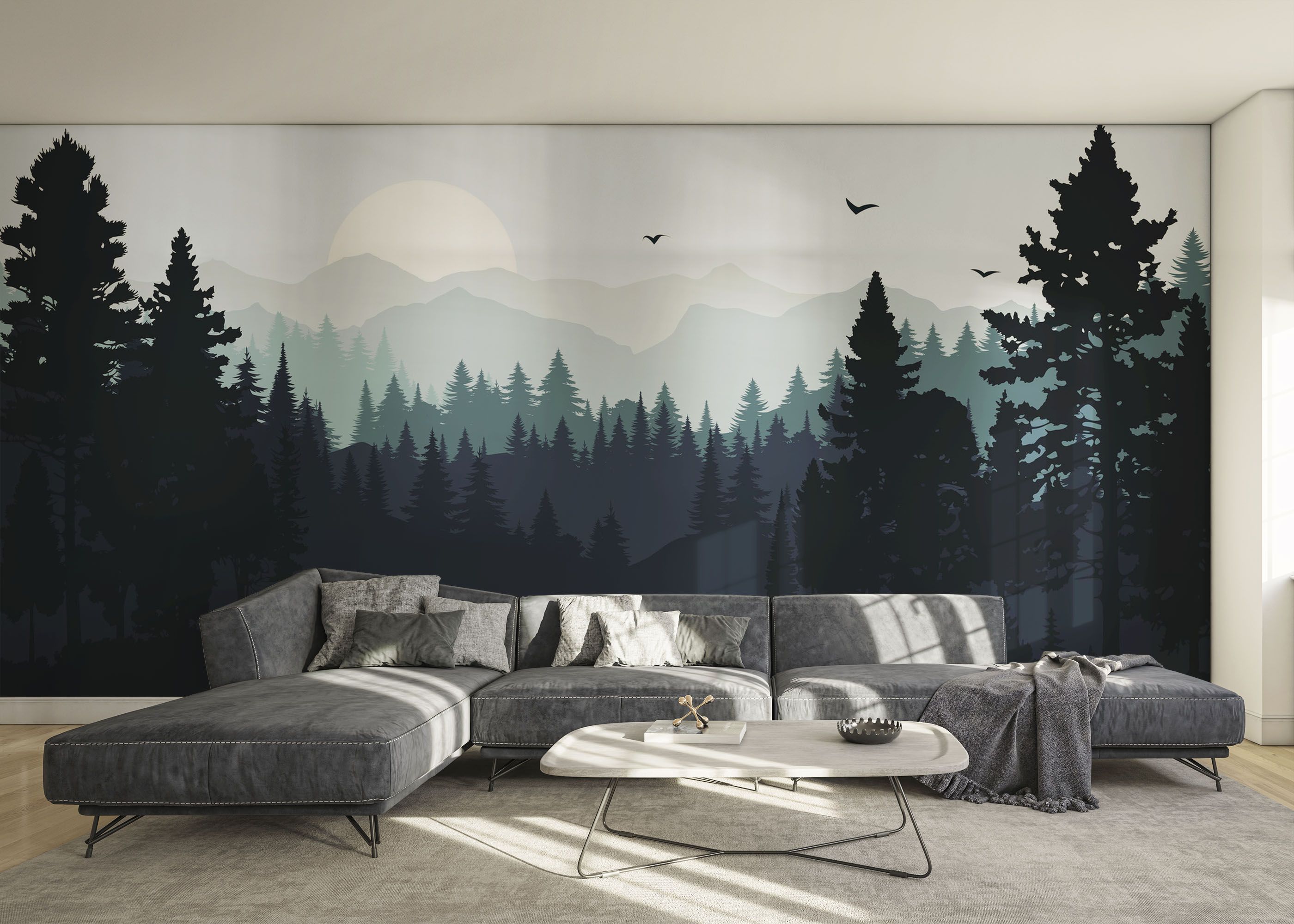 Blue Forest Mountain mockup 0