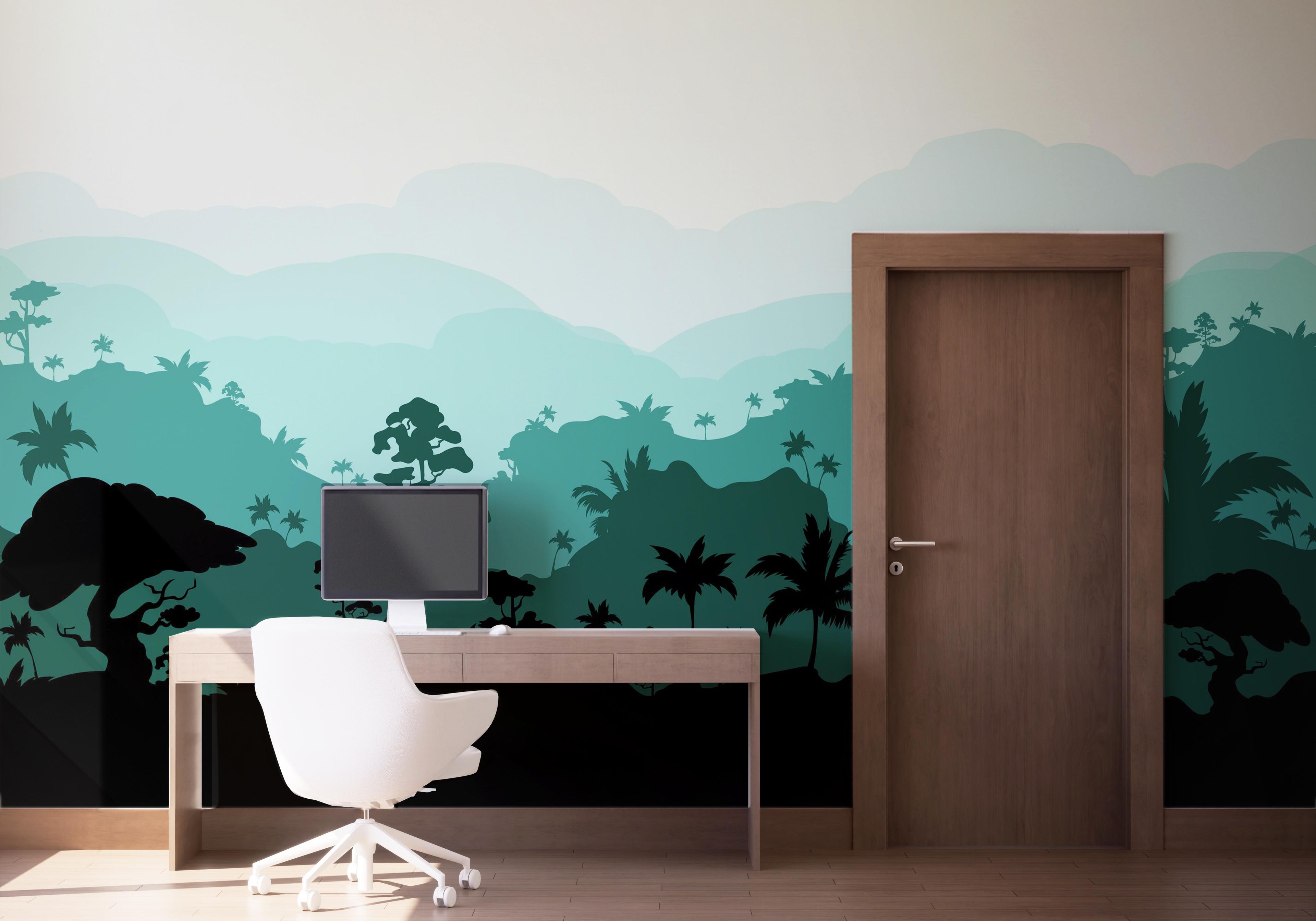 Black Green Forest mockup 1