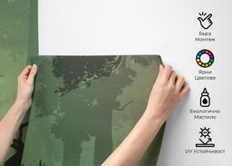 Green Forest Deer mockup 2