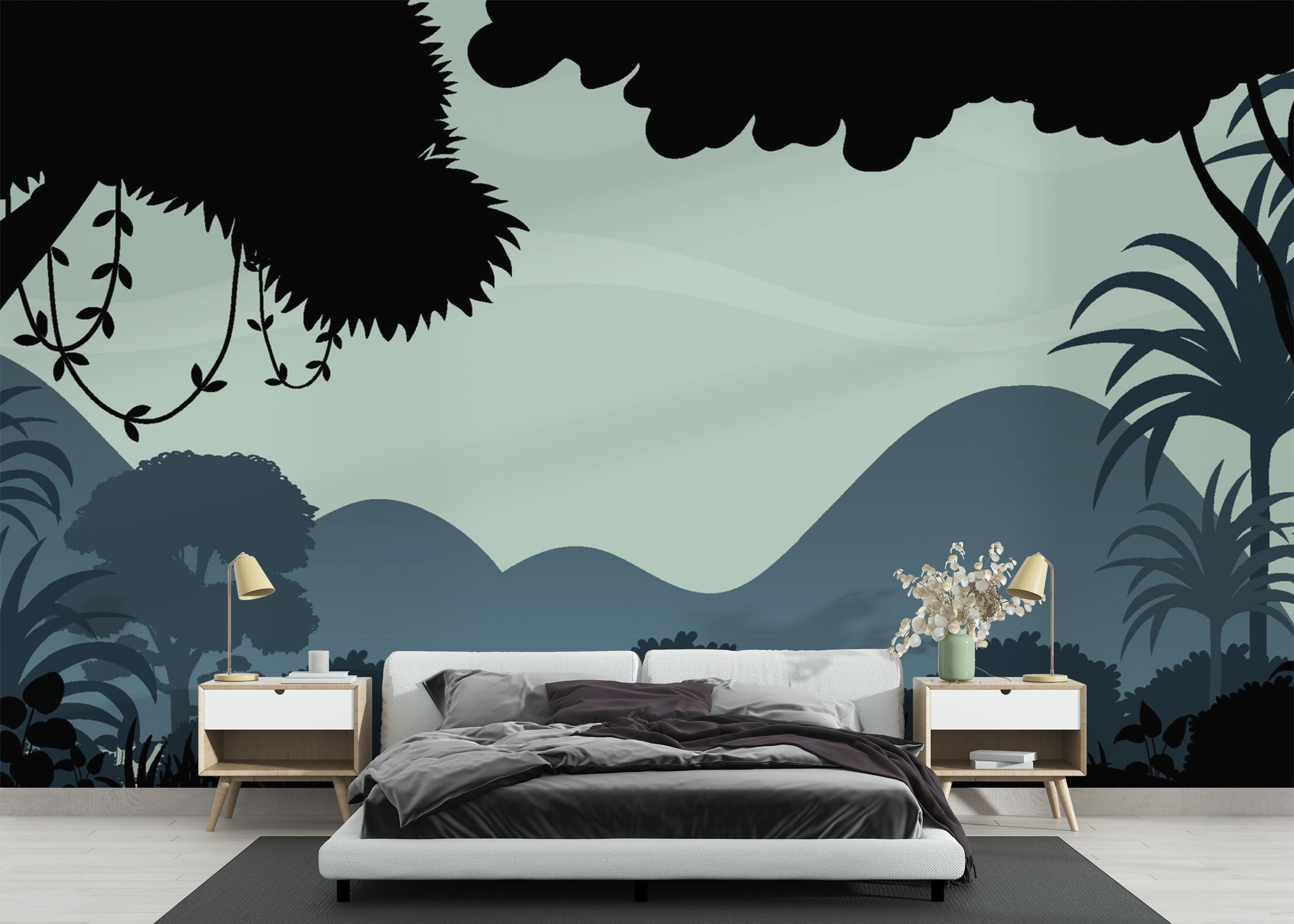 Black Blue Forest mockup 3