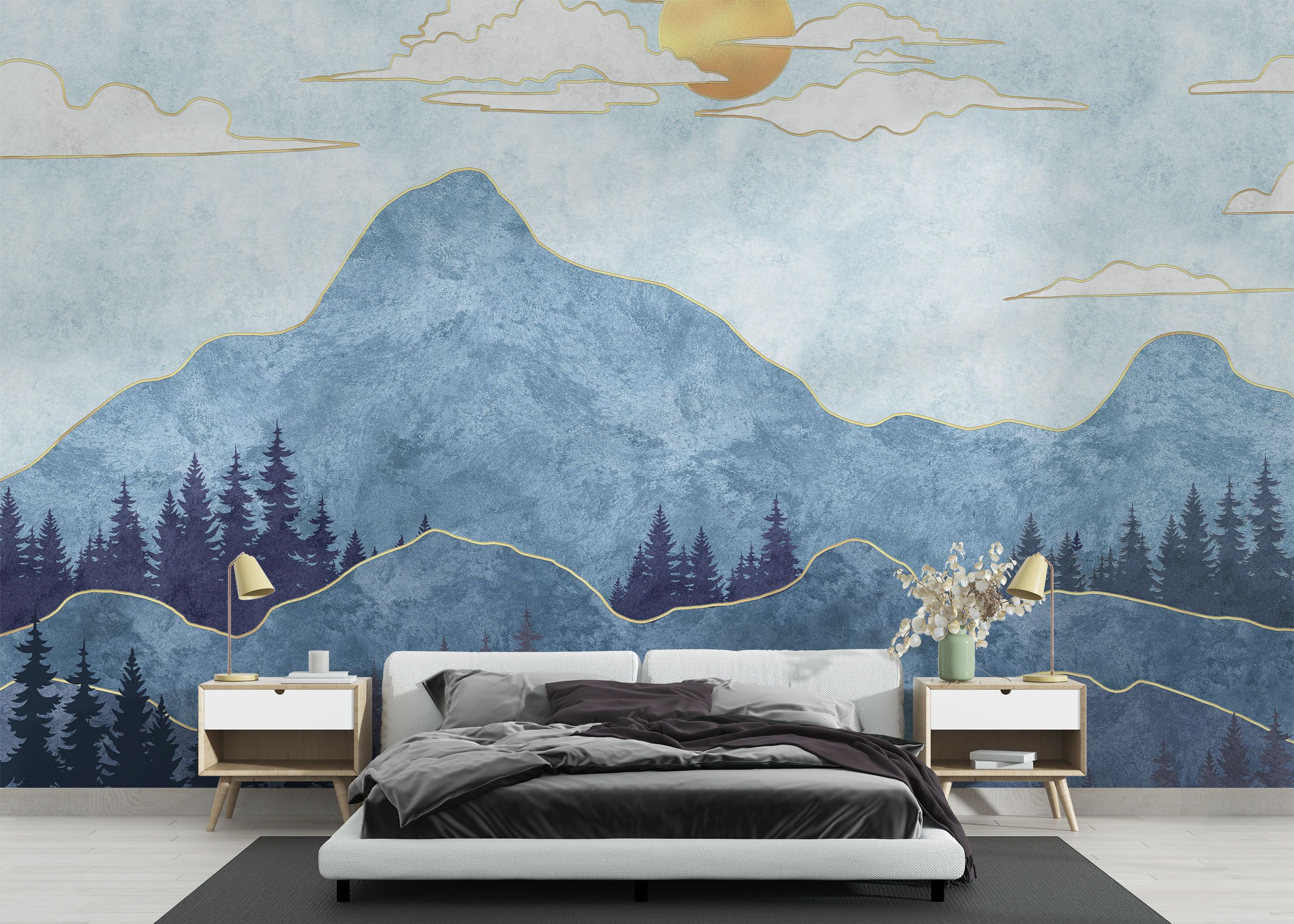 Blue Landscape mockup 3