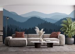 Blue Forest Cartoon mockup 4