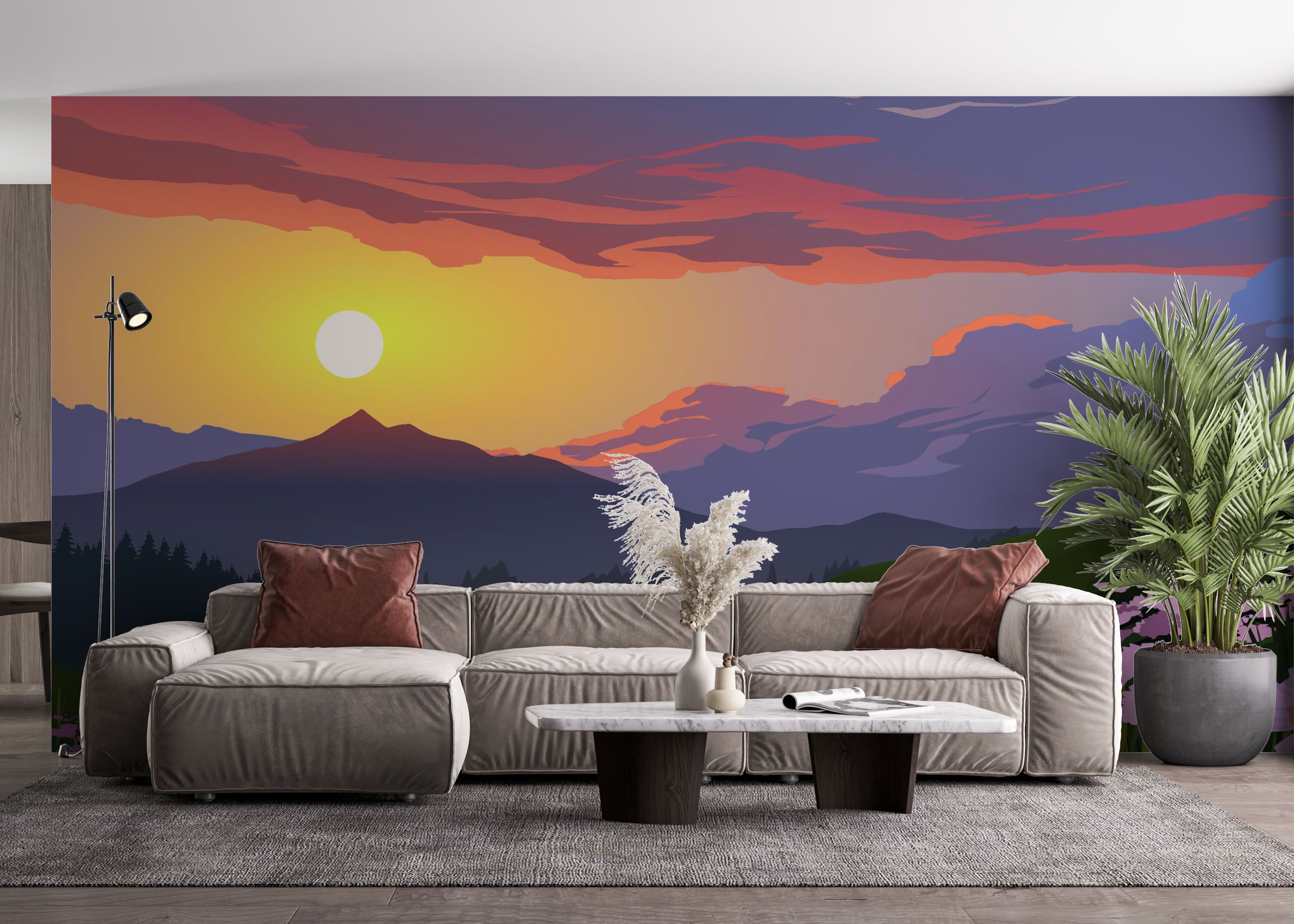 Flower Field Forest mockup 4