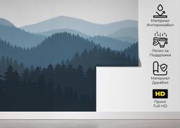 Blue Forest Cartoon mockup 5
