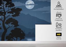 Blue Moonlight Night mockup 5