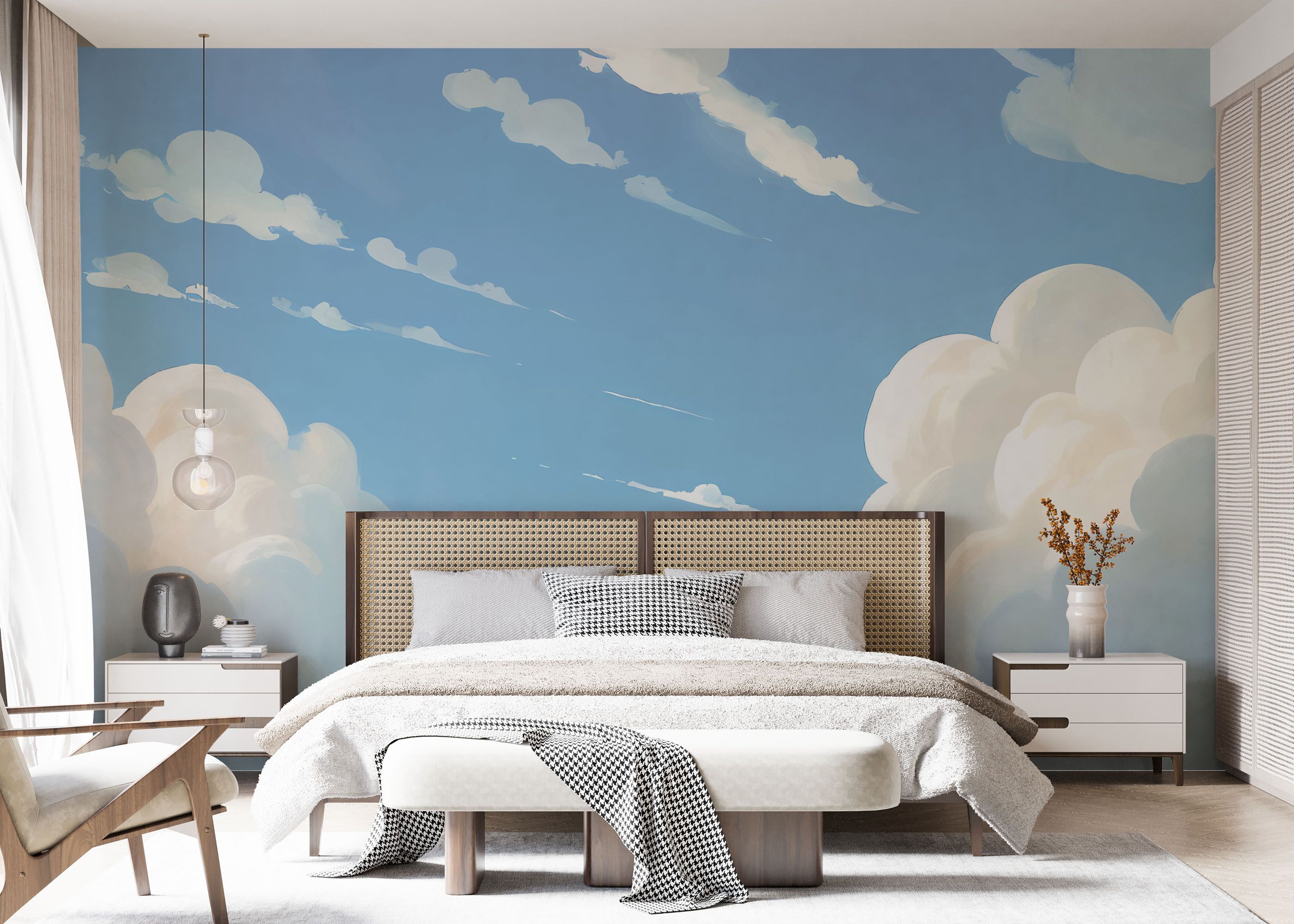Fluffy White Cloud mockup 7