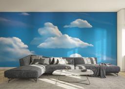Cute White Clouds mockup 0