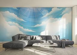 Sun Light Clouds mockup 0