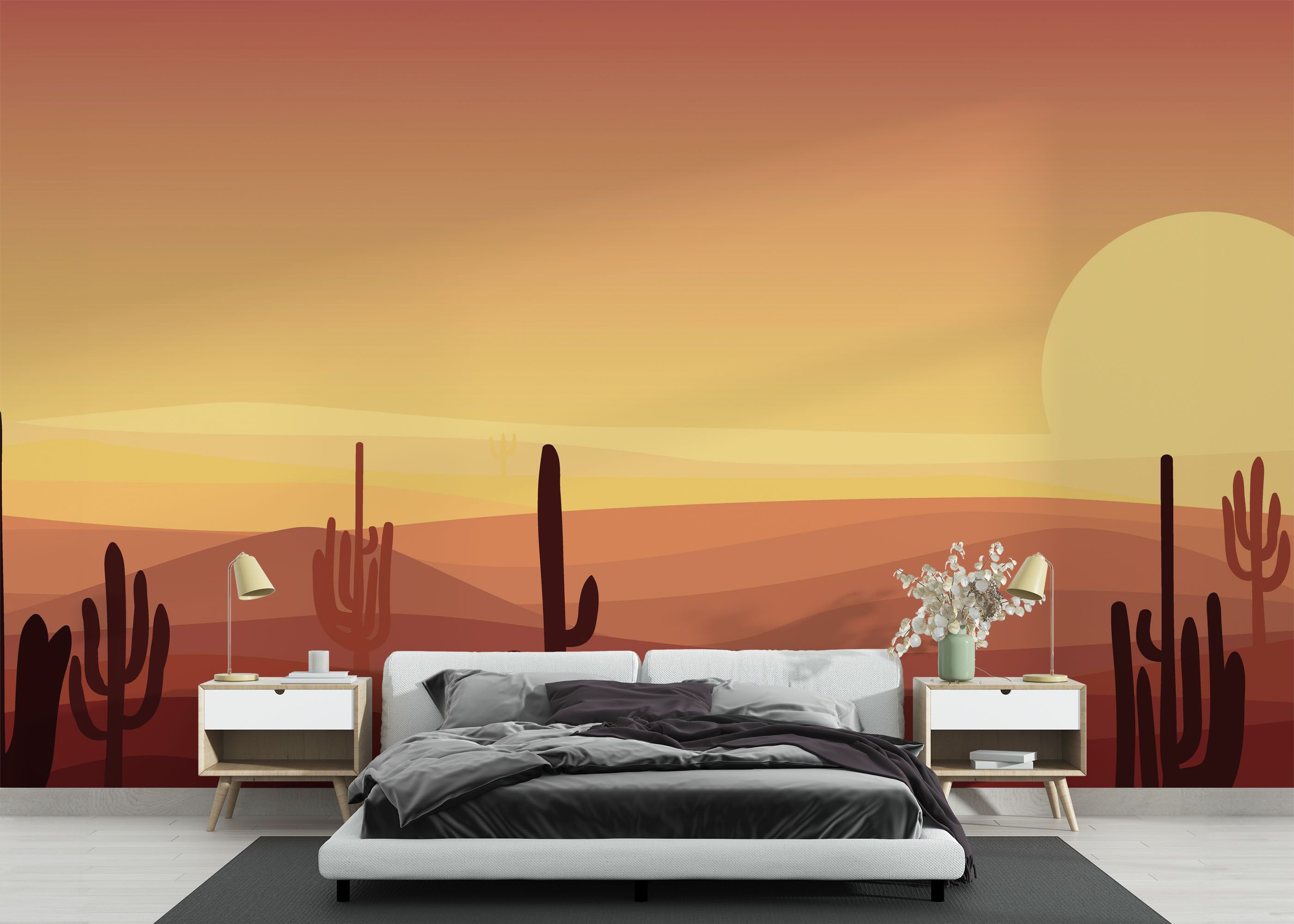 Cactus Desert Art mockup 3