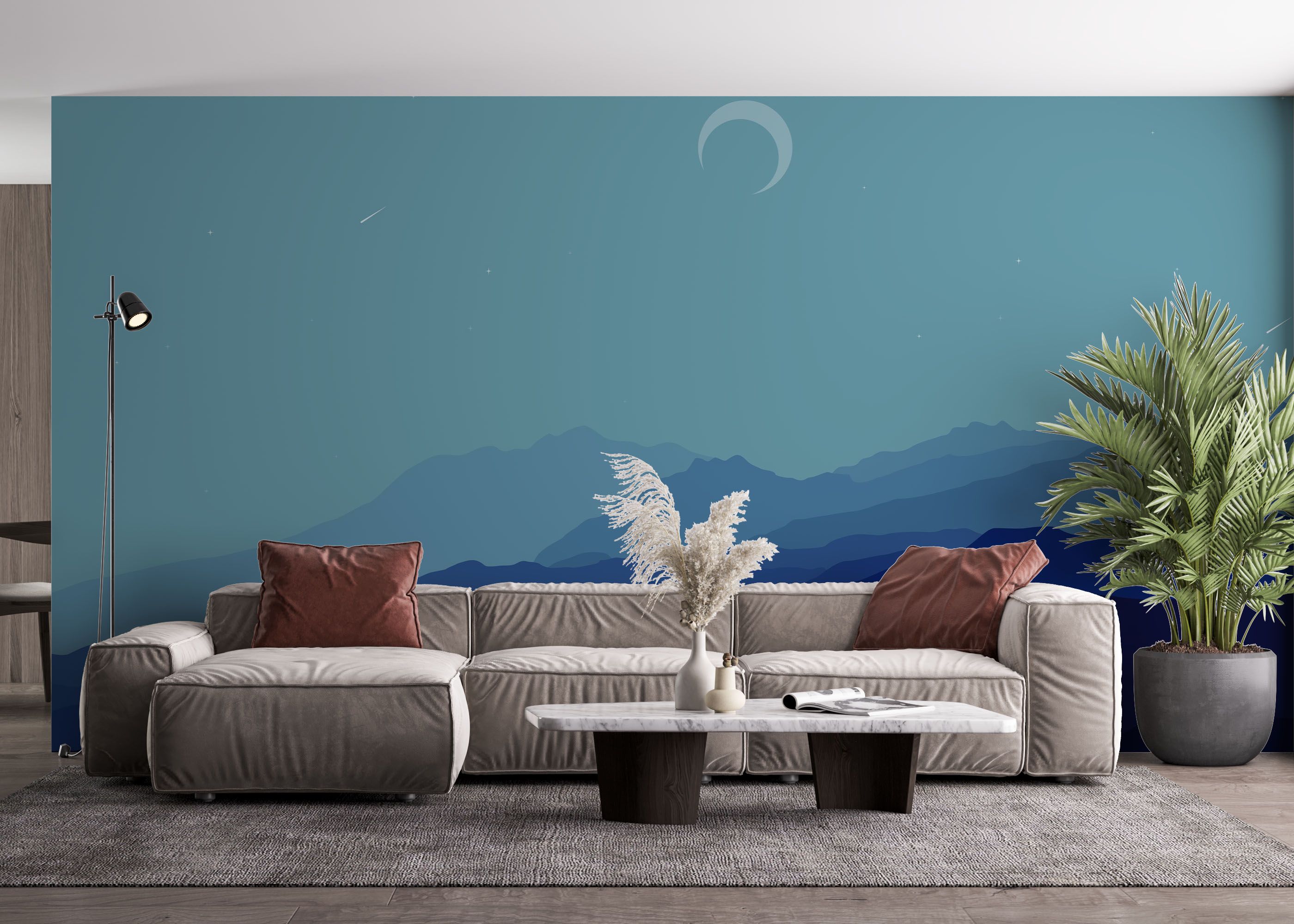 Blue Desert Moon mockup 4