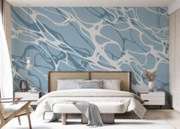 Light Blue Water Art mockup 7