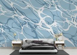 Light Blue Water Art mockup 3