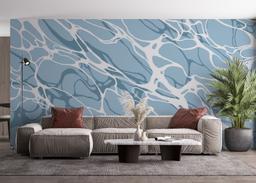 Light Blue Water Art mockup 4