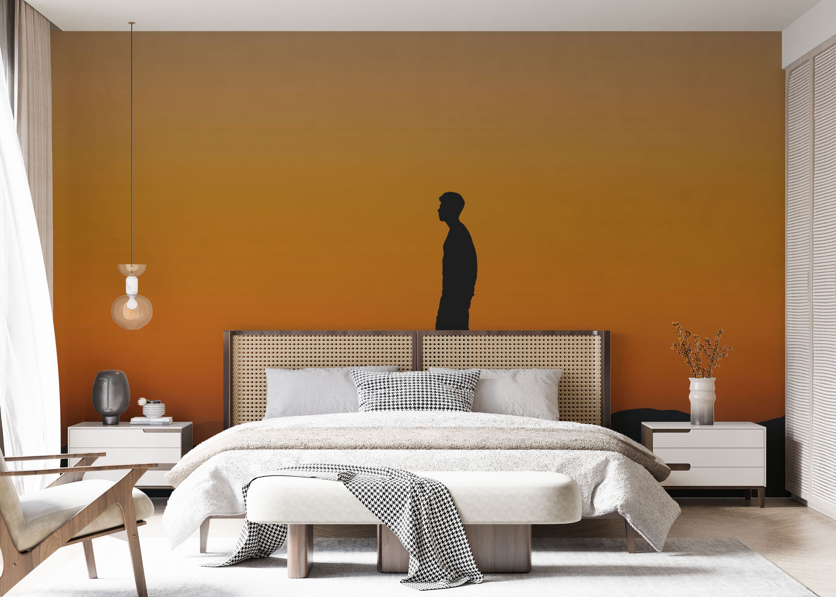 Man Shilouette mockup 7