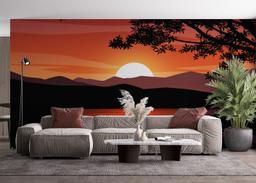 Red Sunset Hill mockup 4