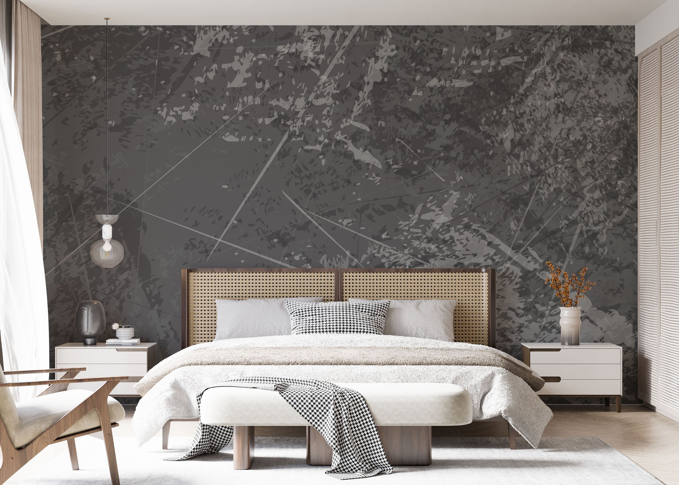 Dark Texture Concrete mockup 7