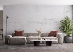 White Concrete Crack mockup 4