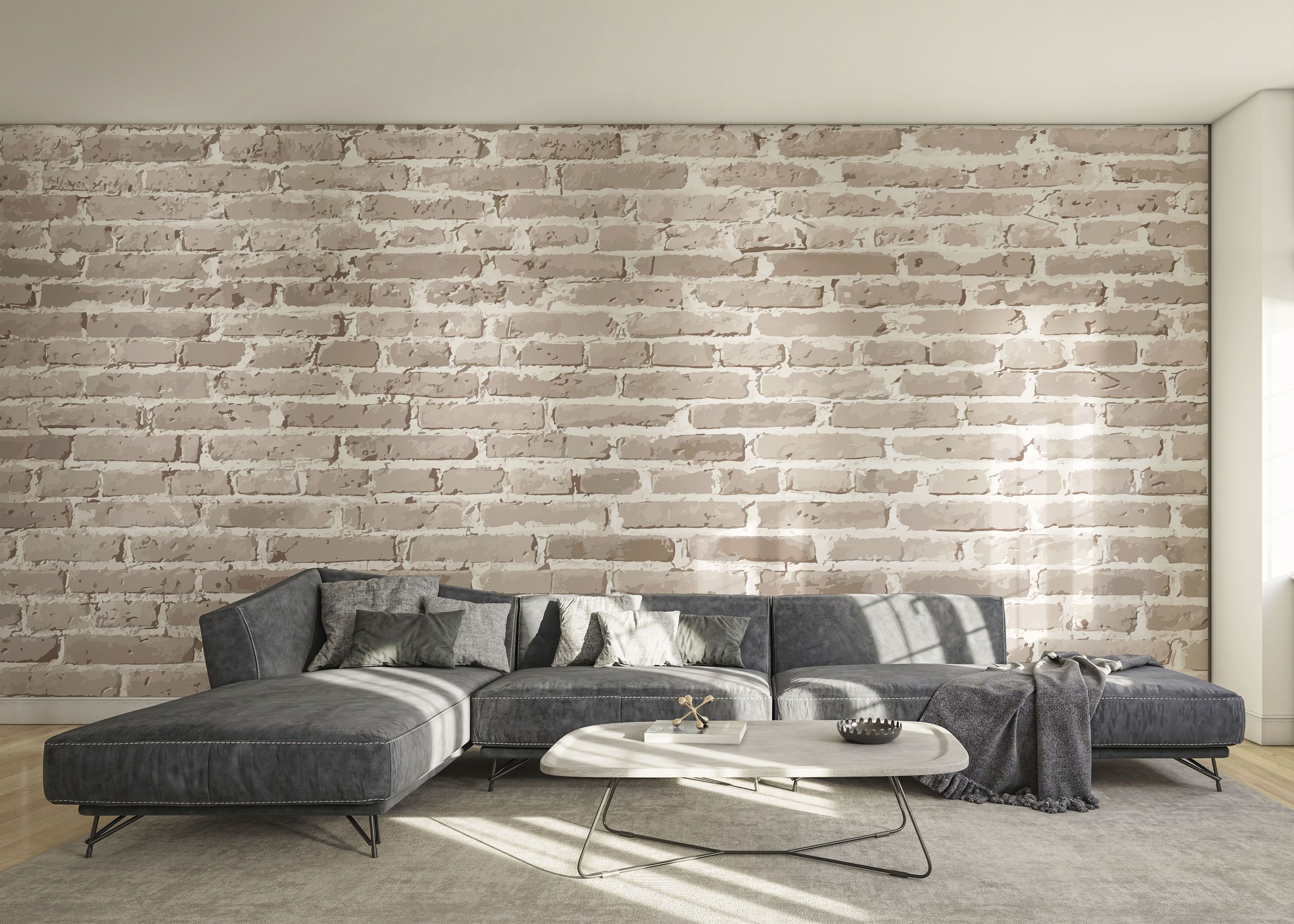 Cream Long Brick mockup 0