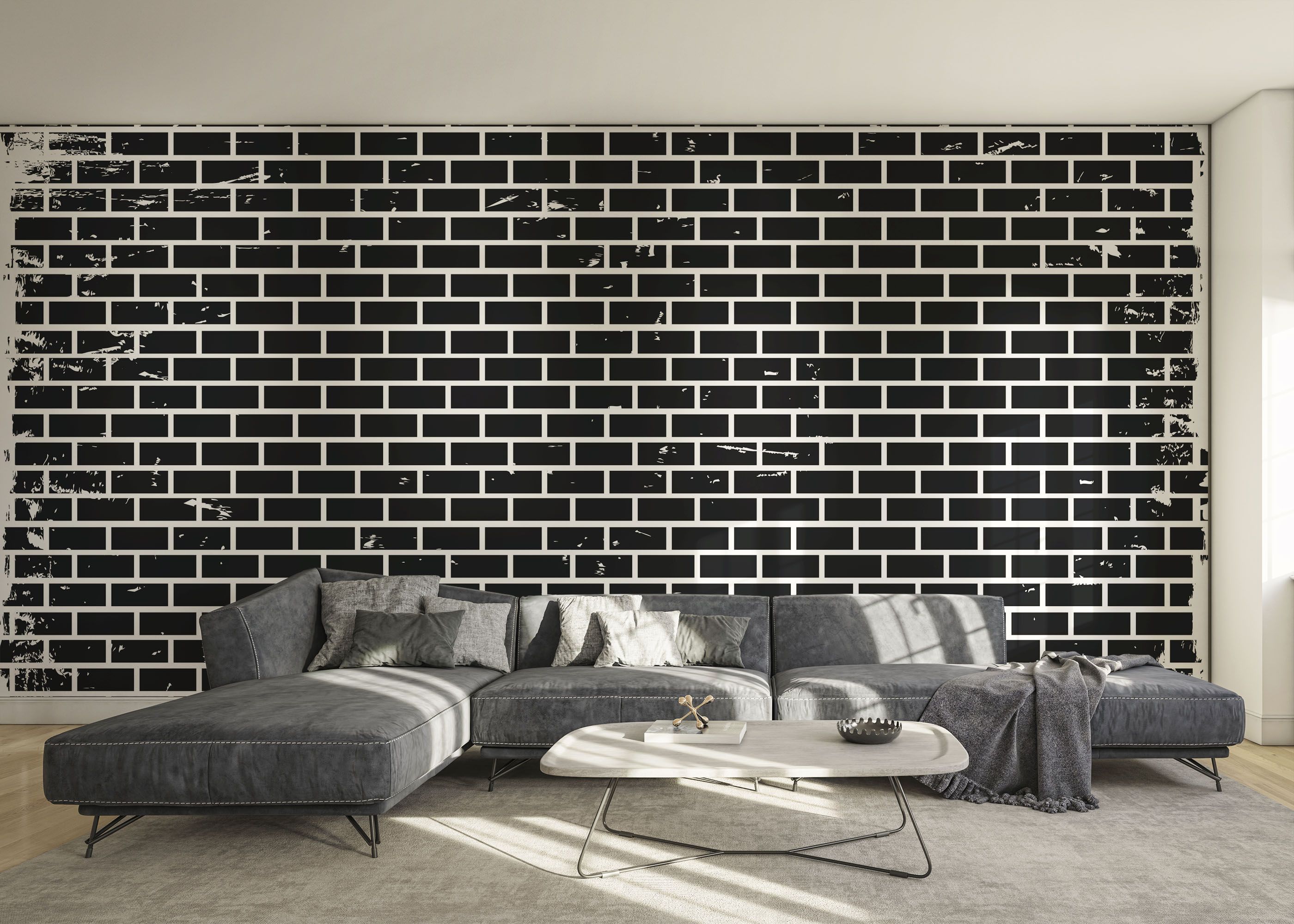 Small Black Brick mockup 0