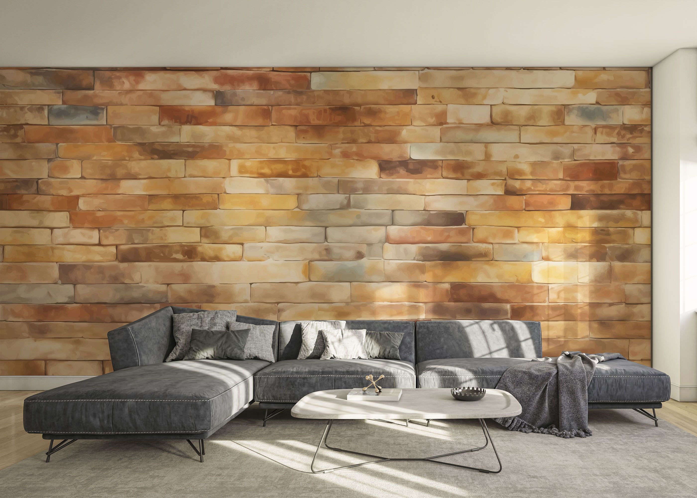 Yellow Light Brick mockup 0