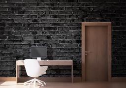 Black Color Brick mockup 1