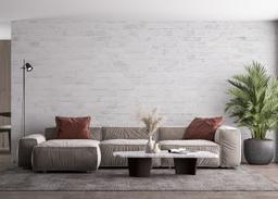 Light White Brick mockup 4