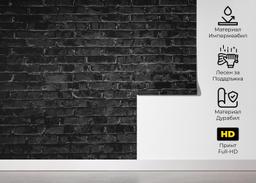 Black Color Brick mockup 5