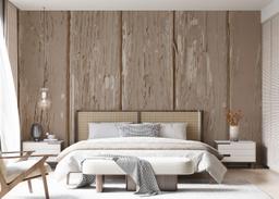 Cream Wooden Wall mockup 7