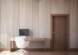 Cream Wood Wall mockup 1