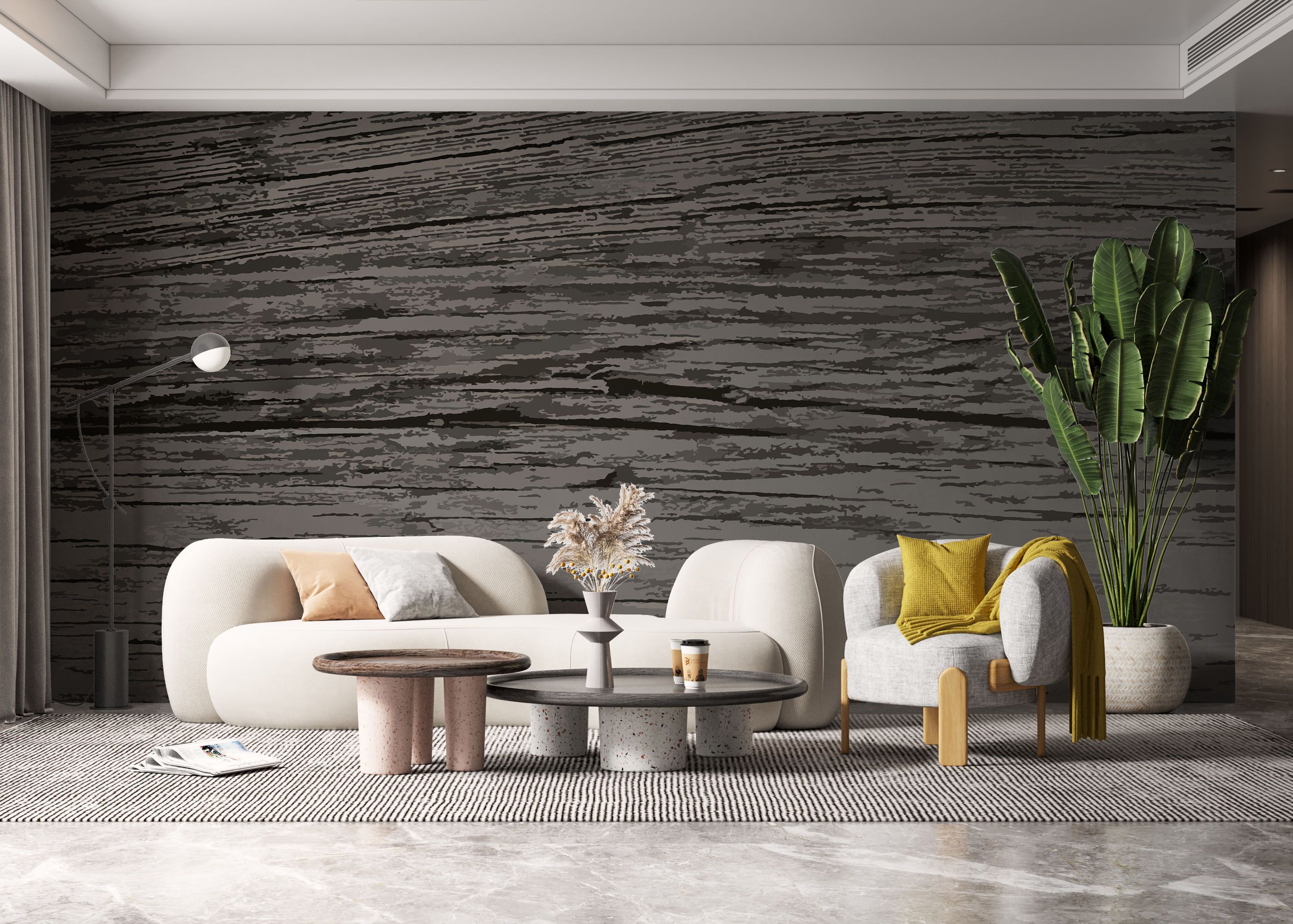 Cream Grey Wood mockup 6