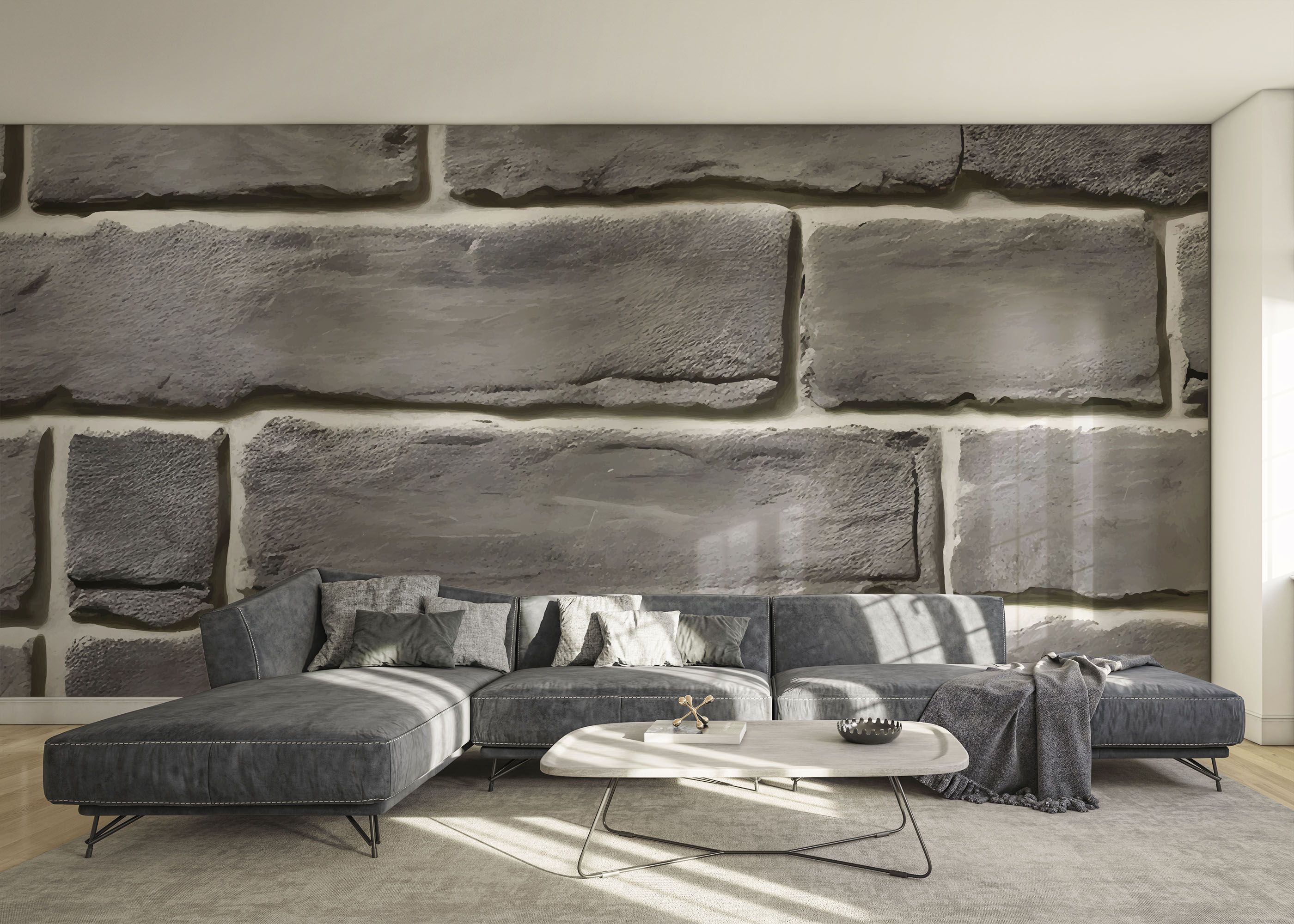Grey Rock Wall mockup 0