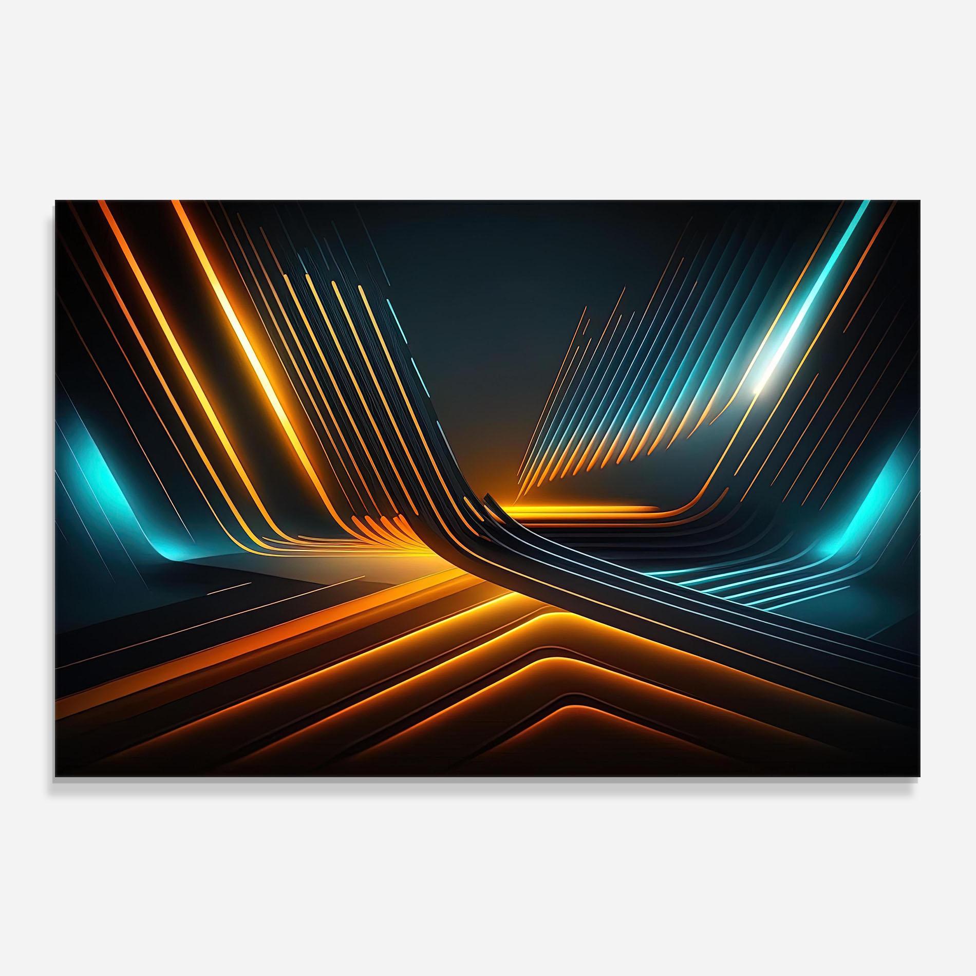 Стъклен панел за кухня Futuristic Background mockup 0